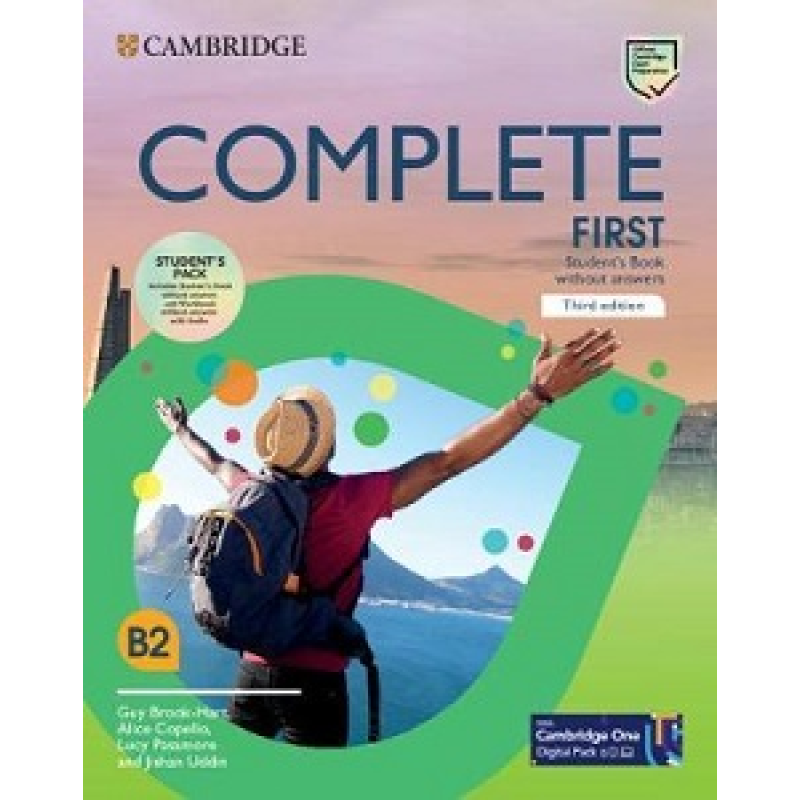 Complete First Third edition SB Pack (SB w/o Answers, WB w/o Answers with Downloadable Audio) Complete First Third edition SB Pack (SB w/o Answers, WB w/o Answers with Downloadable Audio)