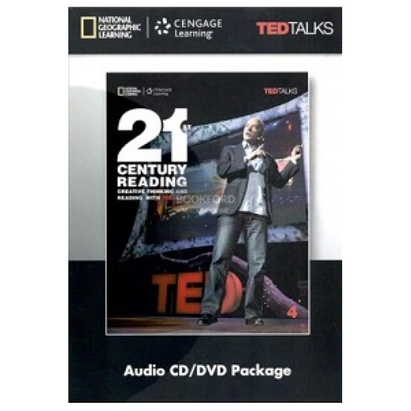 TED Talks: 21st Century Creative Thinking and Reading 4 Audio CD/DVD Package TED Talks: 21st Century Creative Thinking and Reading 4 Audio CD/DVD Package