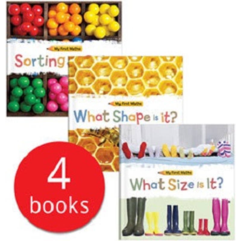 My First Maths Collection : 4 Books Set My First Maths Collection : 4 Books Set