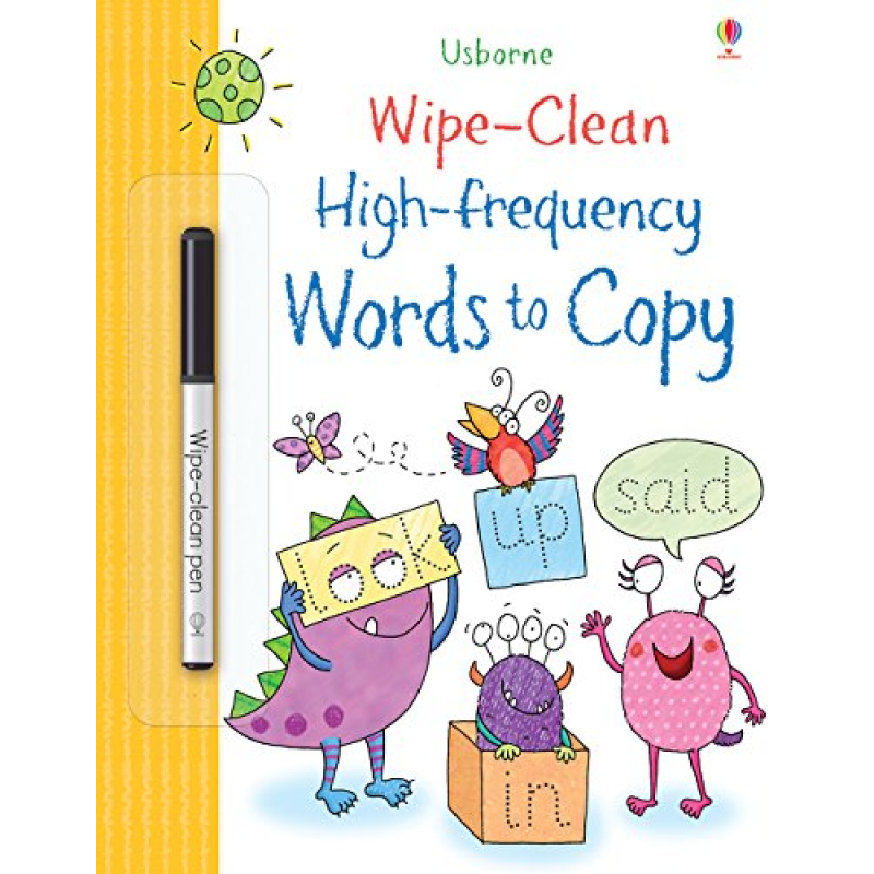 Wipe-Clean: High-Frequency Words to Copy Wipe-Clean: High-Frequency Words to Copy