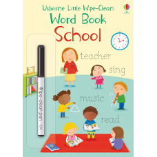 Little Wipe-Clean Word Book: School