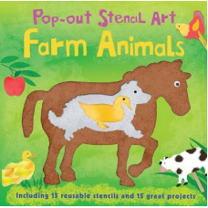 Pop-Out Stencil Art: Farm Animals