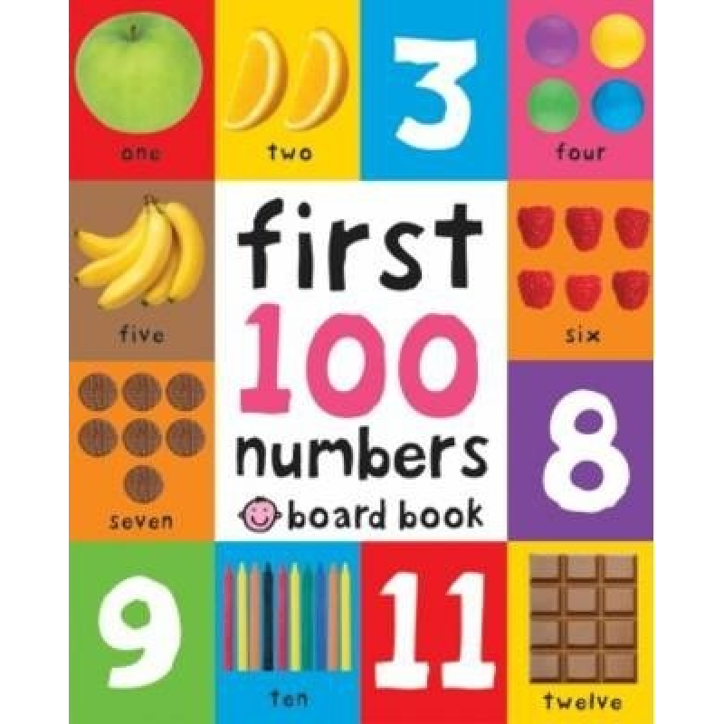 First 100 Numbers Board Book First 100 Numbers Board Book