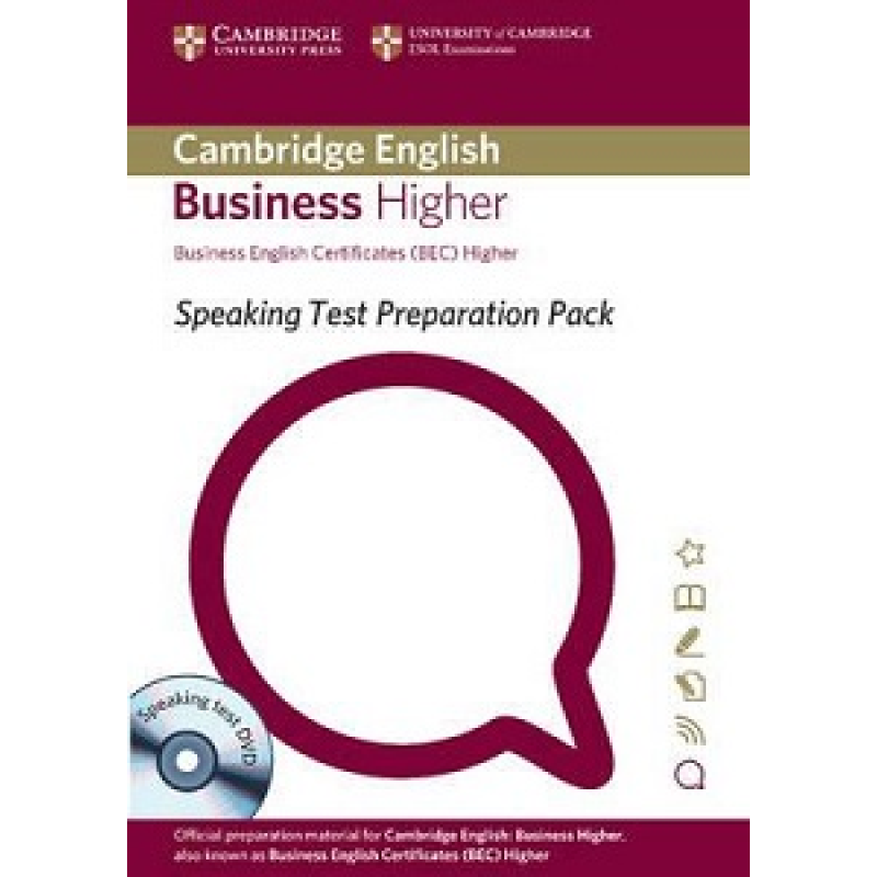 Speaking Test Preparation Pack for BEC Higher Paperback with DVD Speaking Test Preparation Pack for BEC Higher Paperback with DVD