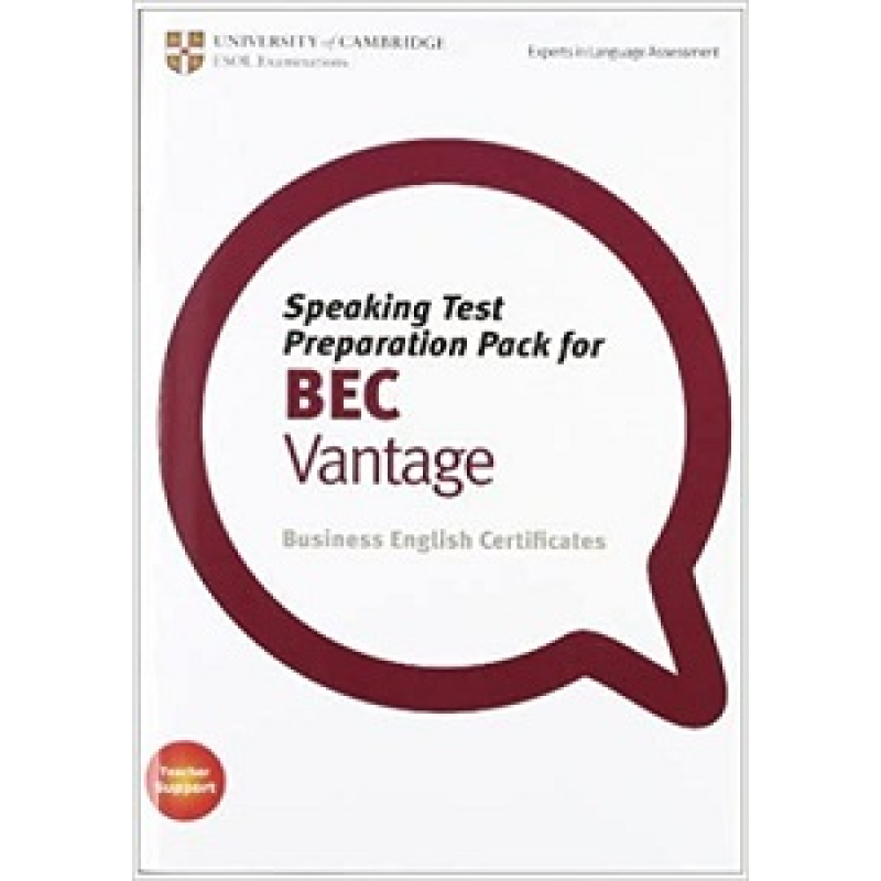 Speaking Test Preparation Pack for BEC Vantage Paperback with DVD Speaking Test Preparation Pack for BEC Vantage Paperback with DVD