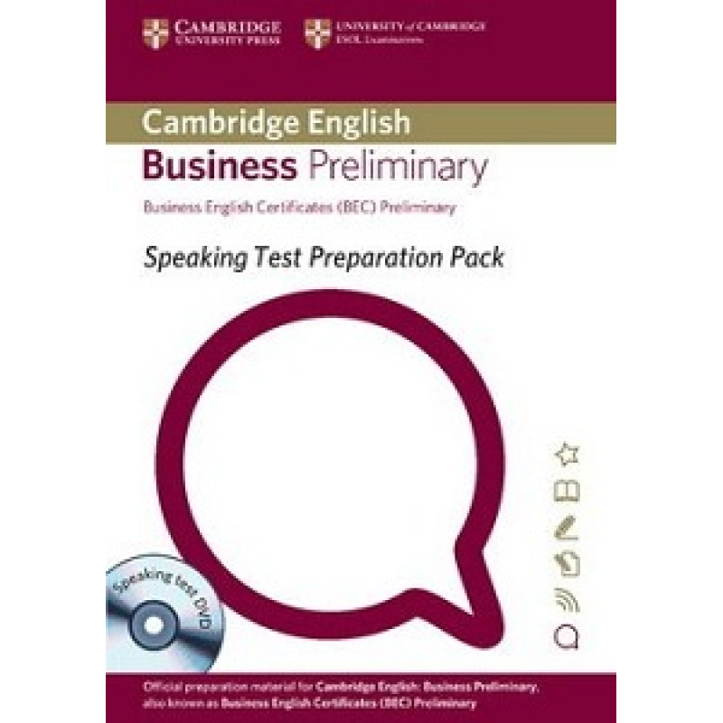 Speaking Test Preparation Pack for BEC Preliminary Paperback with DVD Speaking Test Preparation Pack for BEC Preliminary Paperback with DVD
