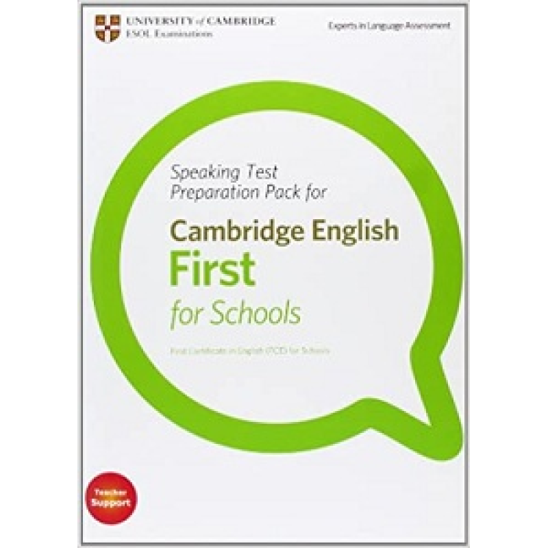 Speaking Test Preparation Pack for First for Schools Paperback with DVD Speaking Test Preparation Pack for First for Schools Paperback with DVD