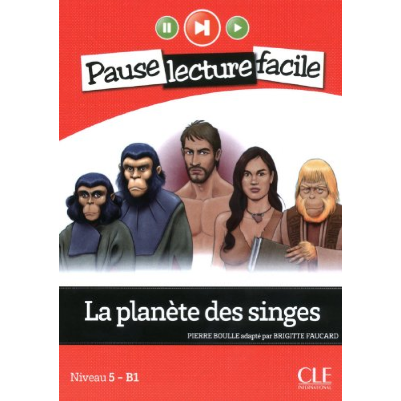 PLF5 La planète des singes Livre+CD PLF5 La planète des singes Livre+CD