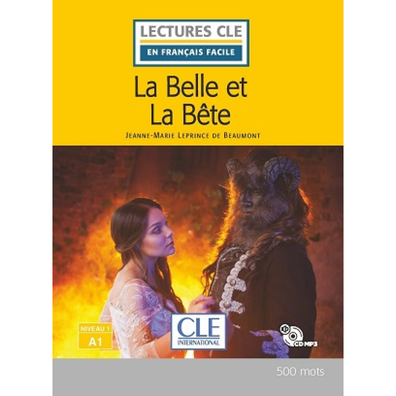 LCFA1/500 mots La Belle et la bête Livre + CD LCFA1/500 mots La Belle et la bête Livre + CD