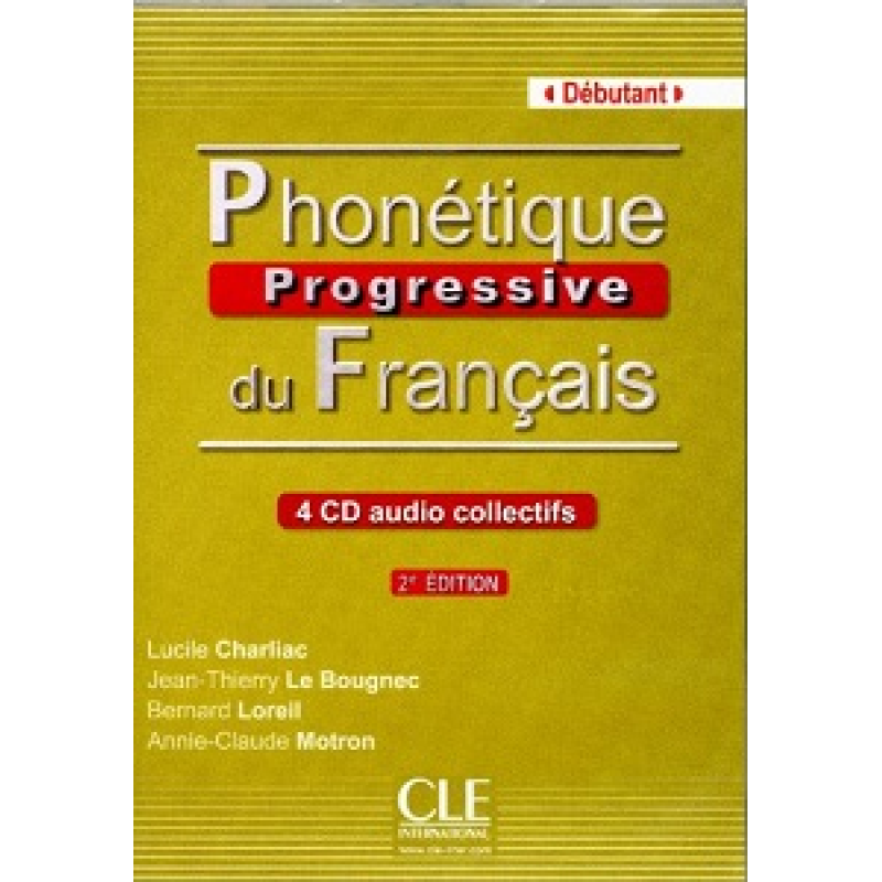 Phonetique Progr du Franc 2e Edition Debut 4 CD audio Collectifs Phonetique Progr du Franc 2e Edition Debut 4 CD audio Collectifs