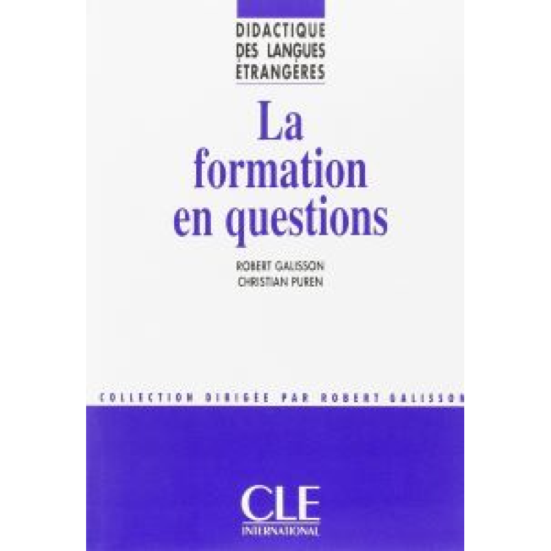 DLE La Formation En Questions DLE La Formation En Questions