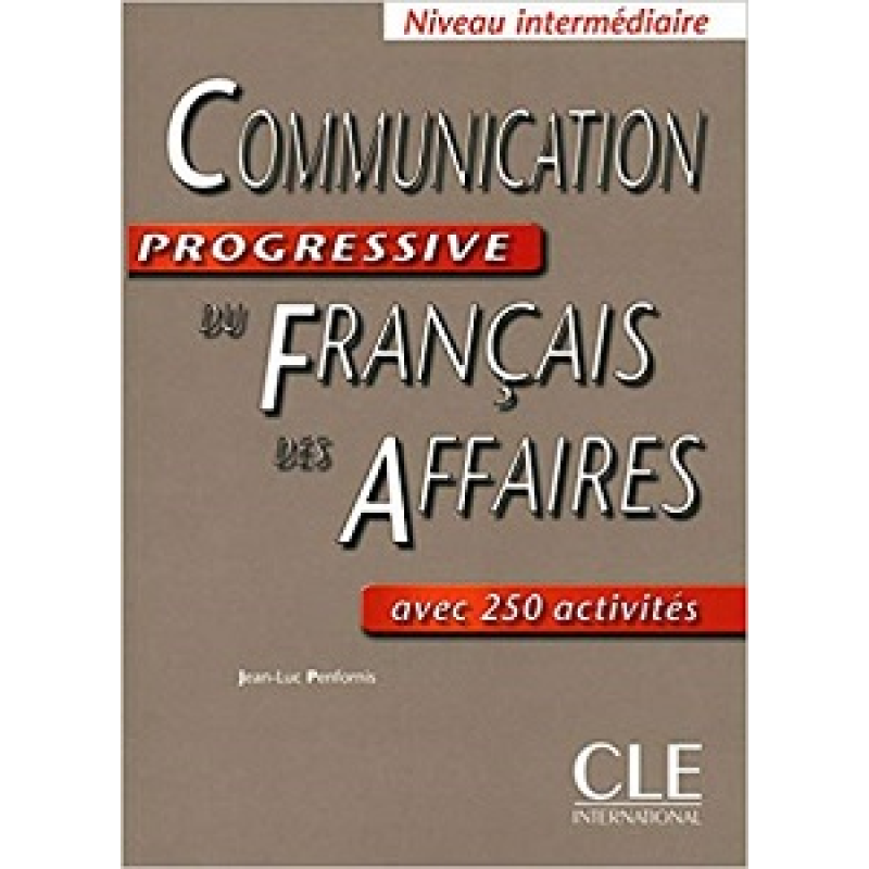 Communication Progr du Franc des Affaires Interm Livre Communication Progr du Franc des Affaires Interm Livre