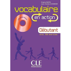 EN ACTION Vocabulaire Debutant  A1/A2 Cahier d'exercices + CD audio