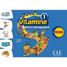 Vitamine 1 Mallete pedagogique (4 posters+225 flashcards)