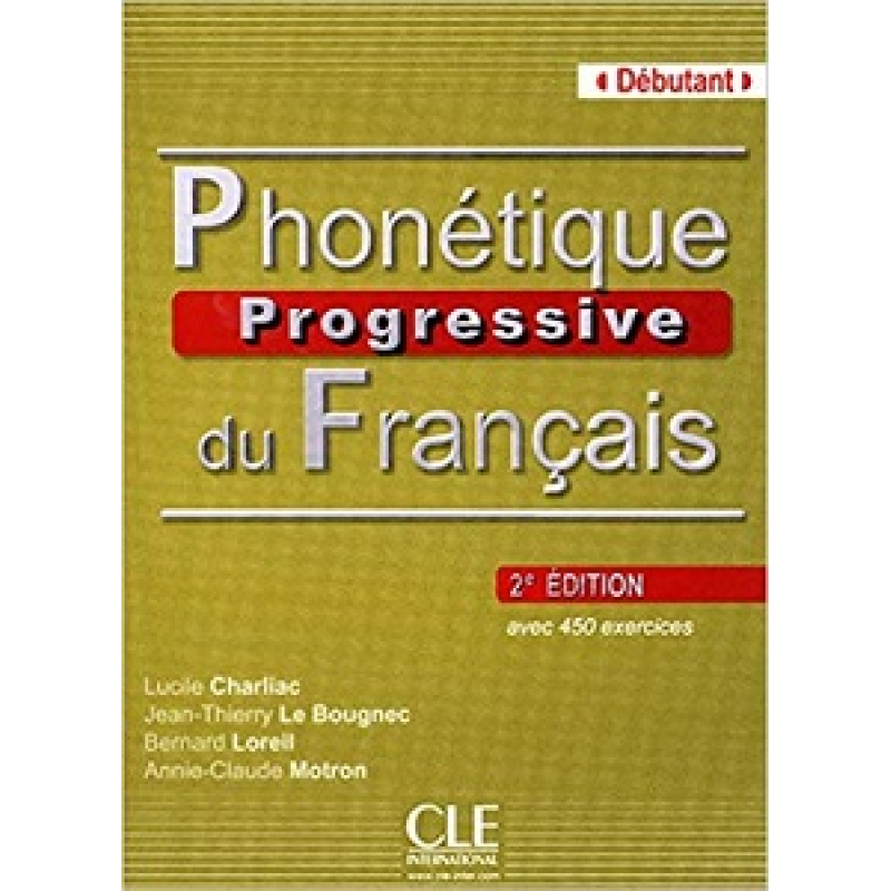 Phonetique Progr du Franc 2e Edition Debut Livre  + CD audio