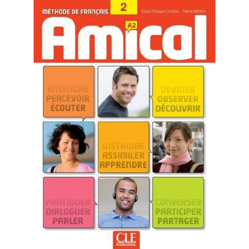 Amical 2 Livre de Leleve + CD audio + livret corriges et transcriptions Amical 2 Livre de Leleve + CD audio + livret corriges et transcriptions