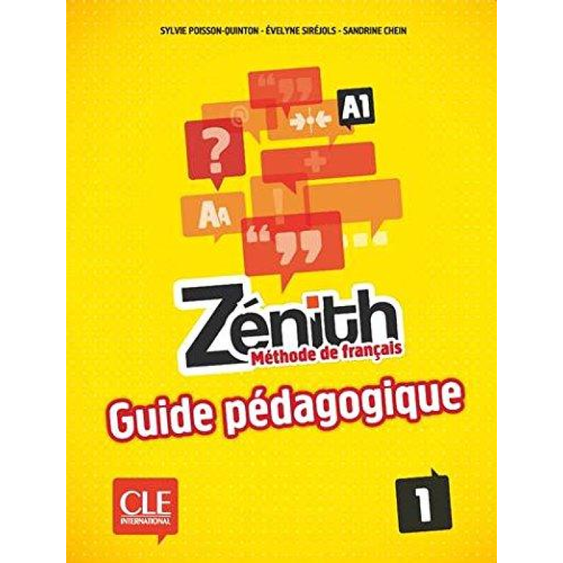 Zenith 1 Guide pédagogique Zenith 1 Guide pédagogique