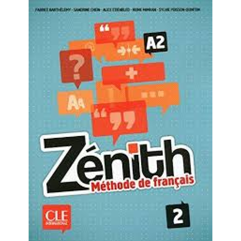 Zenith 2 Livre De L'Eleve & DVD-ROM Zenith 2 Livre De L'Eleve & DVD-ROM