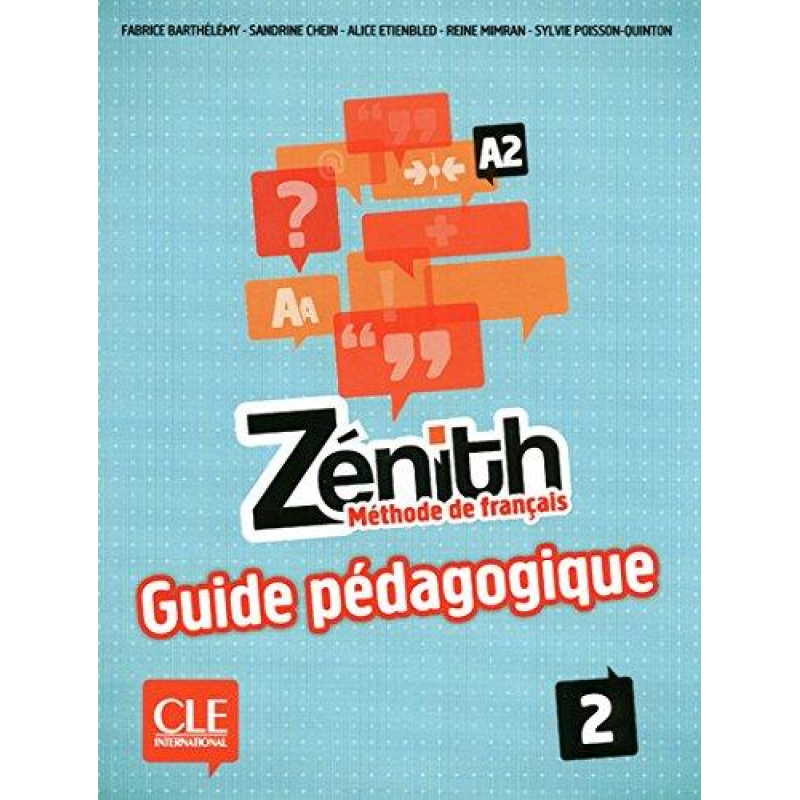 Zenith 2 Guide pédagogique Zenith 2 Guide pédagogique