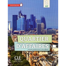 Quartier d'affaires A2 Livre de l'eleve + DVD-Rom