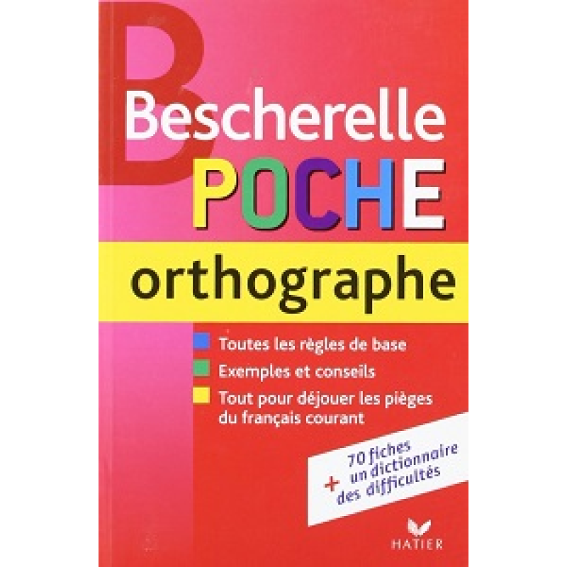 Bescherelle Poche Orthographe Bescherelle Poche Orthographe