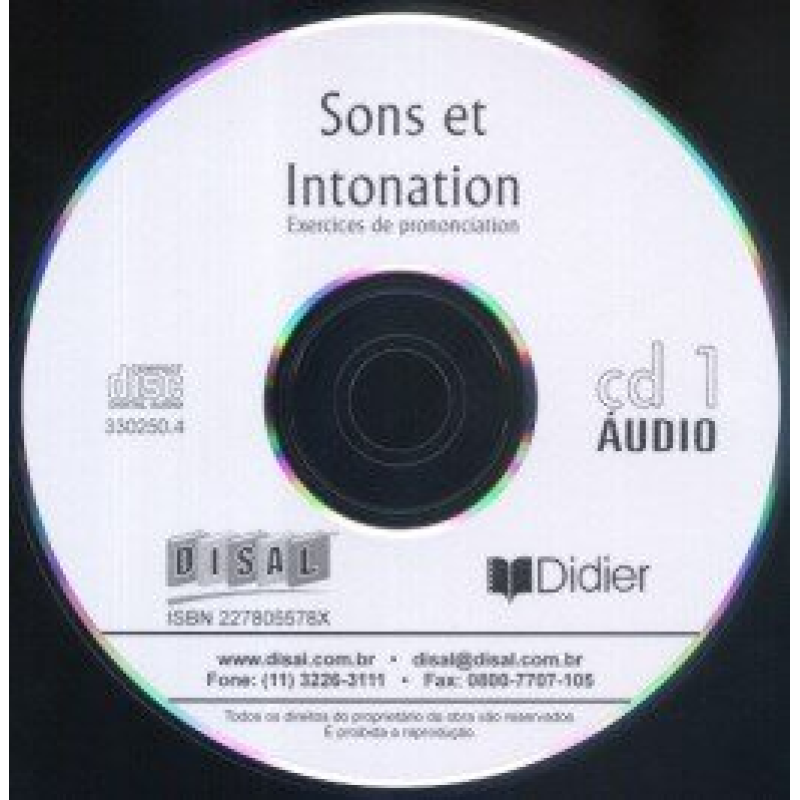 Sons et Intonations Audio CD Sons et Intonations Audio CD