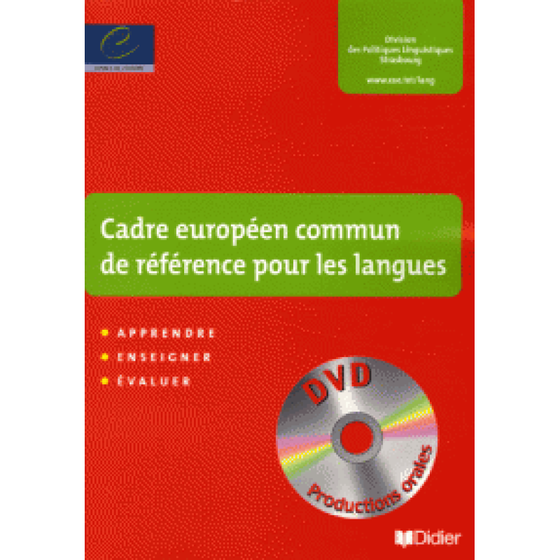 Cadre européen commun de référence pour les langues: Livre + DVD Cadre européen commun de référence pour les langues: Livre + DVD