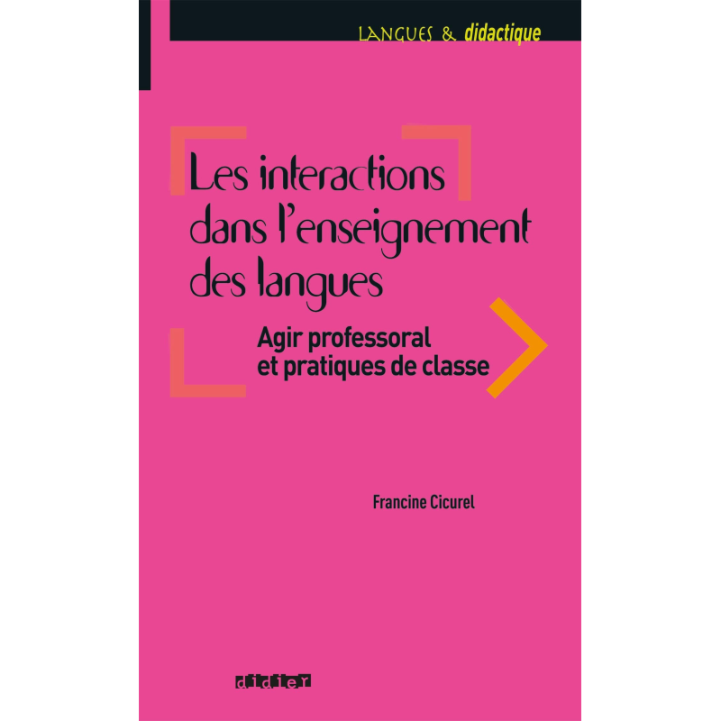 LD Les interactions dans l'enseignement des langues LD Les interactions dans l'enseignement des langues