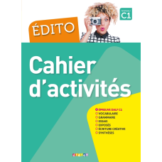 Edito C1 Cahier d'exercices + CD mp3 Edition 2018