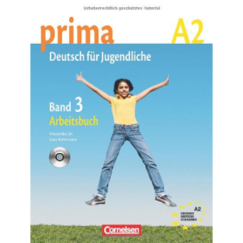 Prima-Deutsch fur Jugendliche 3 (A2) Arbeitsbuch+CD Prima-Deutsch fur Jugendliche 3 (A2) Arbeitsbuch+CD