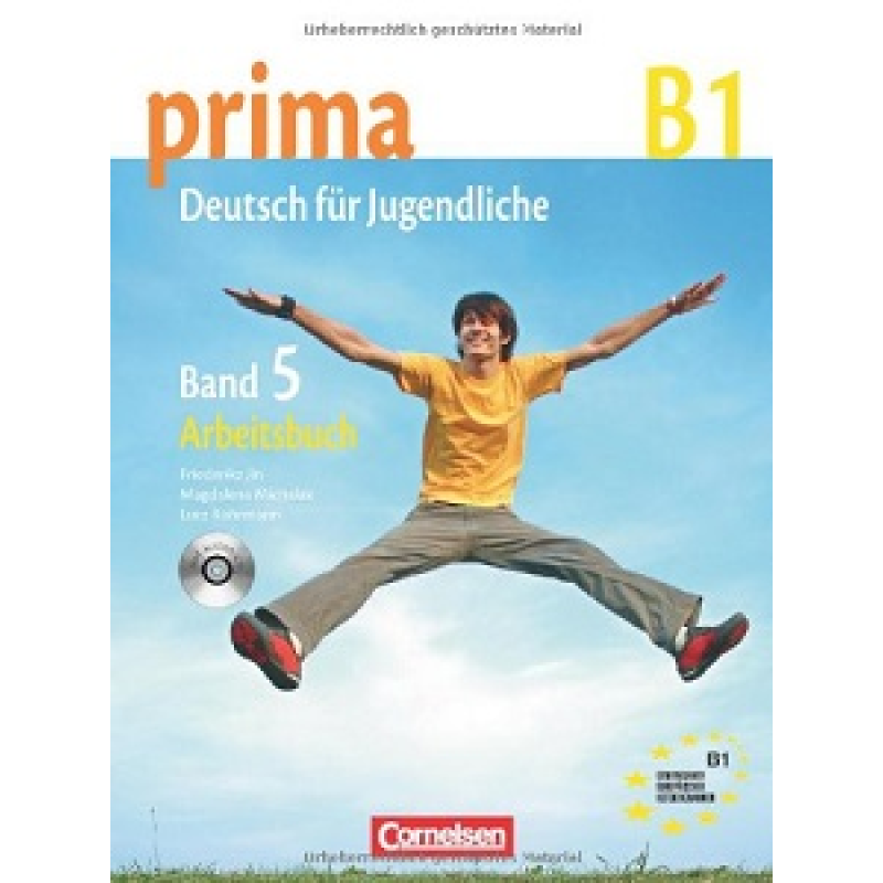 Prima-Deutsch fur Jugendliche 5 (B1) Arbeitsbuch+CD Prima-Deutsch fur Jugendliche 5 (B1) Arbeitsbuch+CD