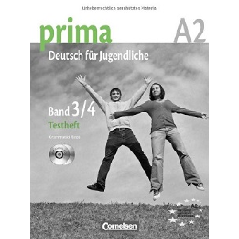Prima-Deutsch fur Jugendliche 3/4 (A2) Testheft mit Audio CD's Prima-Deutsch fur Jugendliche 3/4 (A2) Testheft mit Audio CD's