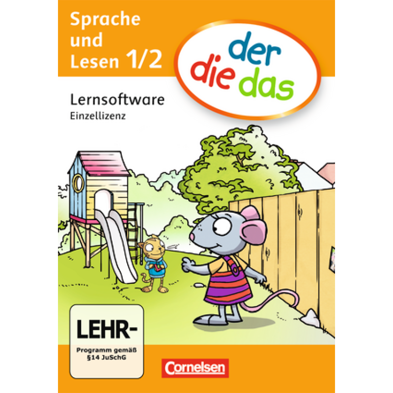 der die das - 1/2 Software Sprachforderung CD-ROM der die das - 1/2 Software Sprachforderung CD-ROM