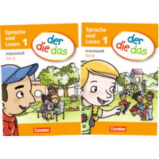 der die das - 1 Arbeitsheft  A/B, 2 Hefte