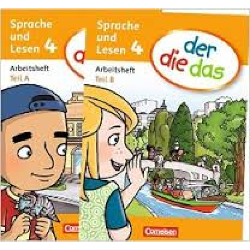 der die das - 4 Arbeitsheft A/B, 2 Hefte der die das - 4 Arbeitsheft A/B, 2 Hefte