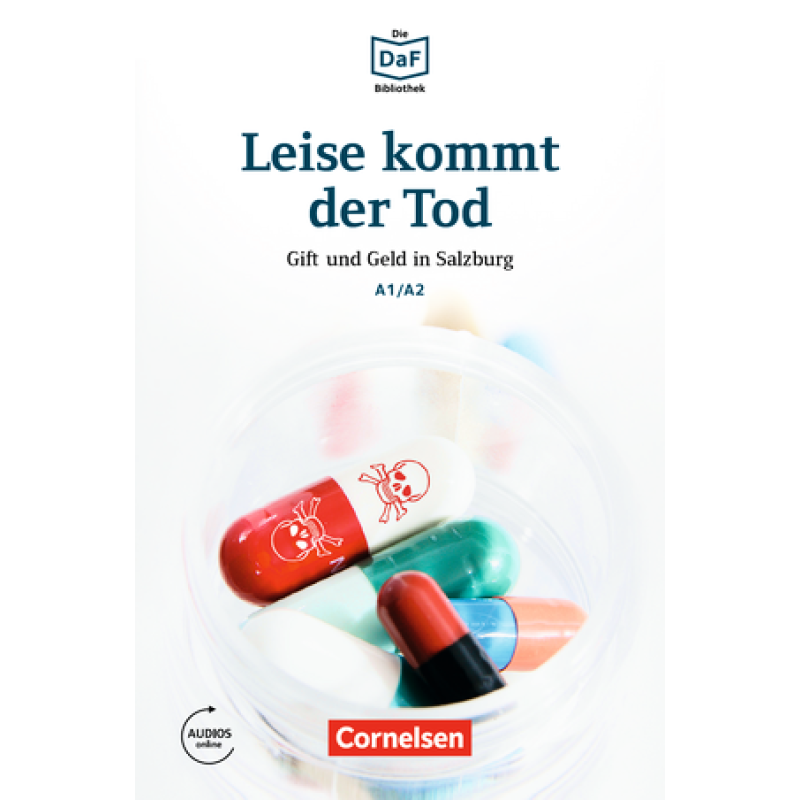 DaF-Krimis: A1/A2 Leise kommt der Tod mit MP3-Audios als Download DaF-Krimis: A1/A2 Leise kommt der Tod mit MP3-Audios als Download
