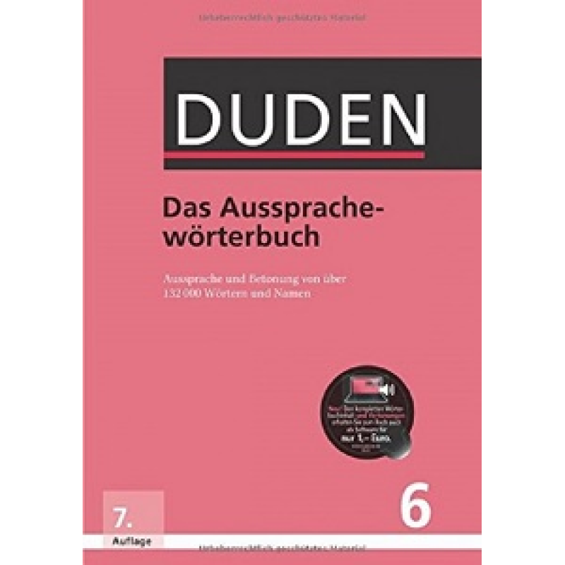 Duden 6. Das Ausspracheworterbuch + DL Duden 6. Das Ausspracheworterbuch + DL