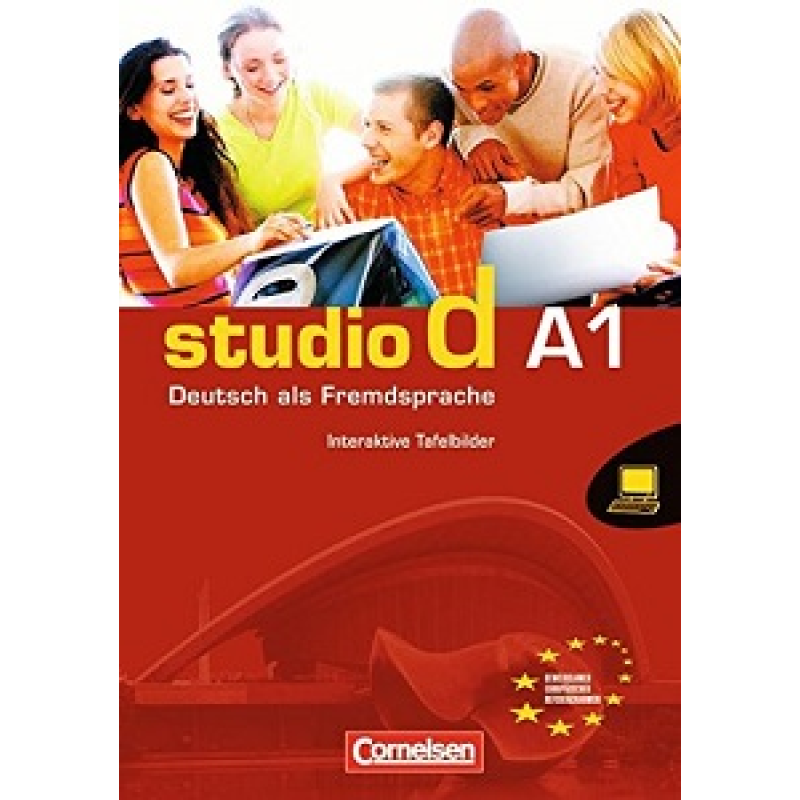 Studio d  A1 Whiteboardmaterial auf DVD-ROM Interaktive Tafelbilder Einzellizenz