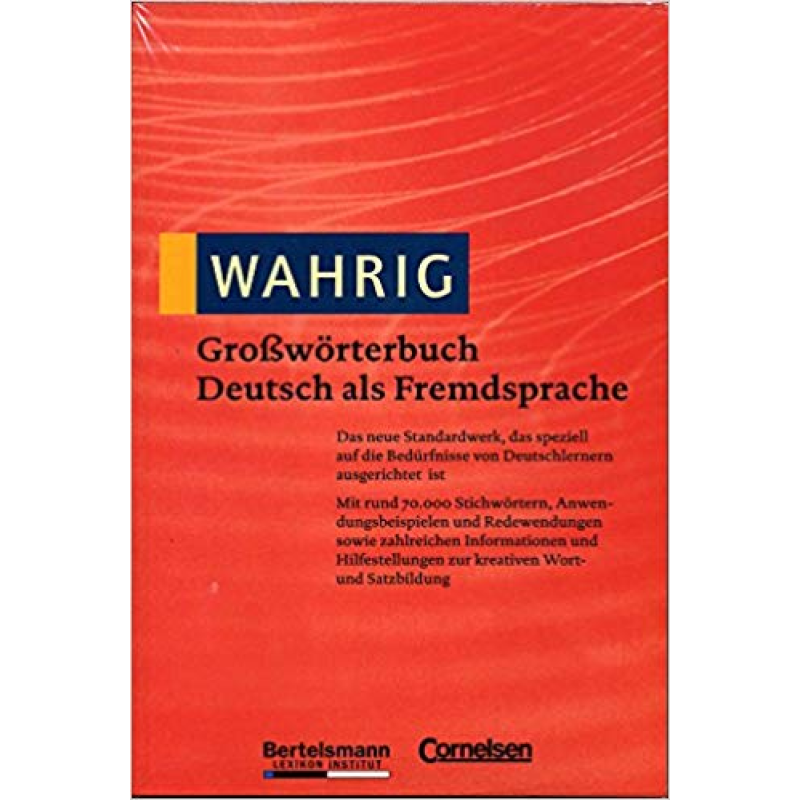 WAHRIG-GroBWtb DaF WAHRIG-GroBWtb DaF