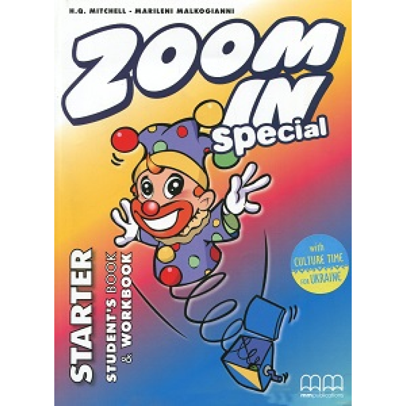 Zoom in Starter SB+WB with CD-ROM with Culture Time for Ukraine Zoom in Starter SB+WB with CD-ROM with Culture Time for Ukraine