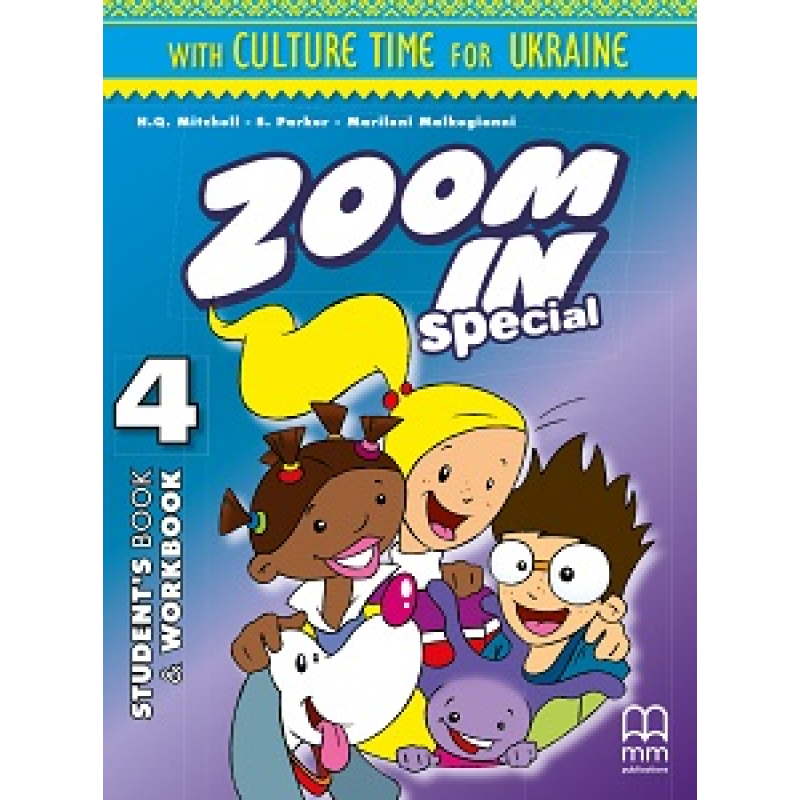 Zoom in 4 SB+WB with CD-ROM with Culture Time for Ukraine Zoom in 4 SB+WB with CD-ROM with Culture Time for Ukraine