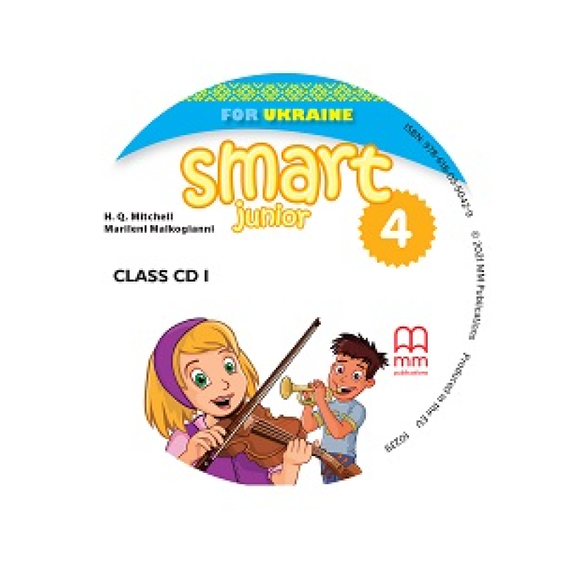 Smart Junior for Ukraine НУШ 4 Class Audio CD Smart Junior for Ukraine НУШ 4 Class Audio CD