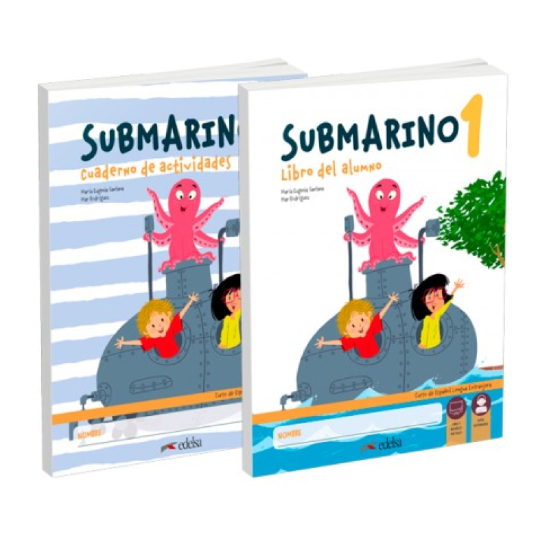 Submarino 1 Pack: Libro del alumno + Cuaderno de ejercicios + Audio descargable Submarino 1 Pack: Libro del alumno + Cuaderno de ejercicios + Audio descargable