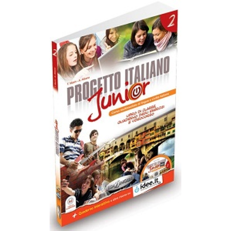 Progetto Italiano Junior 2 Libro & Quaderno + CD audio Progetto Italiano Junior 2 Libro & Quaderno + CD audio