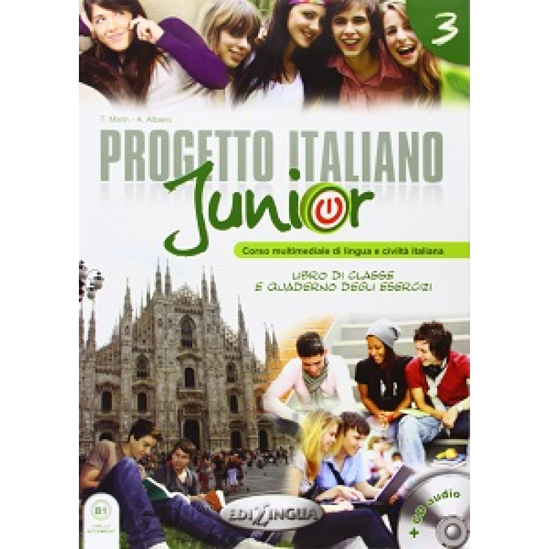 Progetto Italiano Junior 3 Libro & Quaderno + CD audio Progetto Italiano Junior 3 Libro & Quaderno + CD audio