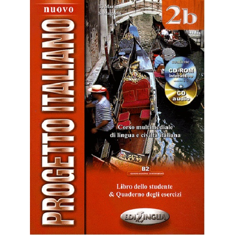 Progetto Italiano Nuovo 2B (B2) Libro&Quaderno + CD Audio + CD-ROM Progetto Italiano Nuovo 2B (B2) Libro&Quaderno + CD Audio + CD-ROM