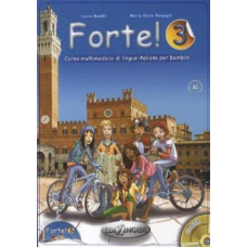 Forte! 3 (A2) Libro dello studente ed esercizi + CD audio