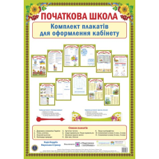 Початкова школа. Комплект плакатів для оформлення кабінету