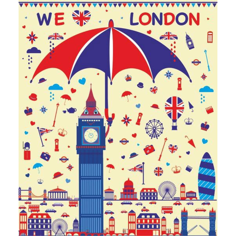 We love London / Ми любимо Лондон. Лепбук /англ. мовою/ We love London / Ми любимо Лондон. Лепбук /англ. мовою/