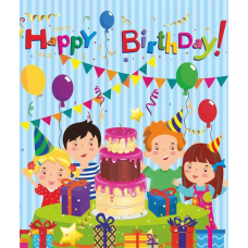 Happy Birthday / День народження. Лепбук /англ. мовою/